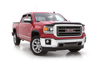 Thumbnail for AVS 14-18 GMC Sierra 1500 High Profile Bugflector II Hood Shield - Smoke