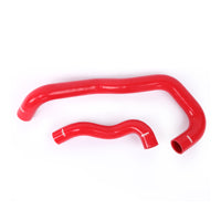 Thumbnail for Mishimoto 05-07 Ford 6.0L Powerstroke Coolant Hose Kit (Twin I-Beam Chassis) (Red)